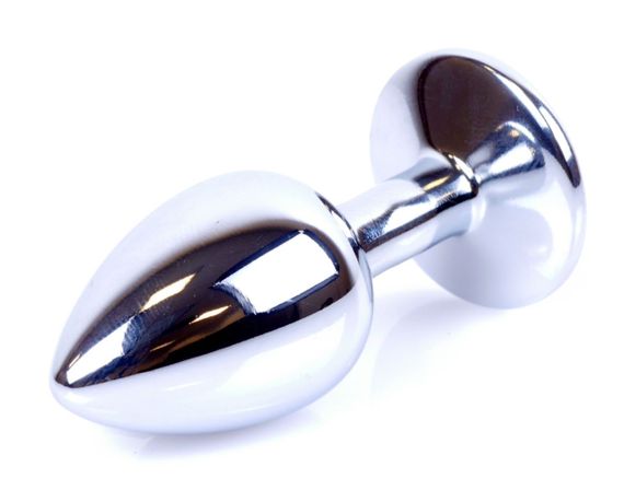 Анальний затор Boss Series - Jewellery Silver PLUG Green S, BS6400011 sexstyle | Зображення 3
