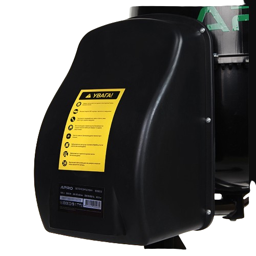 Бетонозмішувач 120л 550W 28-30 об/хв (вінець з чавуну) СМ-120 APRO | Зображення 1