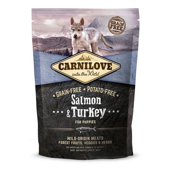 Сухий корм Carnilove Puppy Salmon & Turkey 1.5 кг для цуценят усіх порід