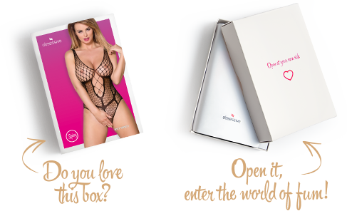 Бодистокинг из крупной сетки с доступом Obsessive B117 teddy S/M/L, черный sexstyle | Зображення 7