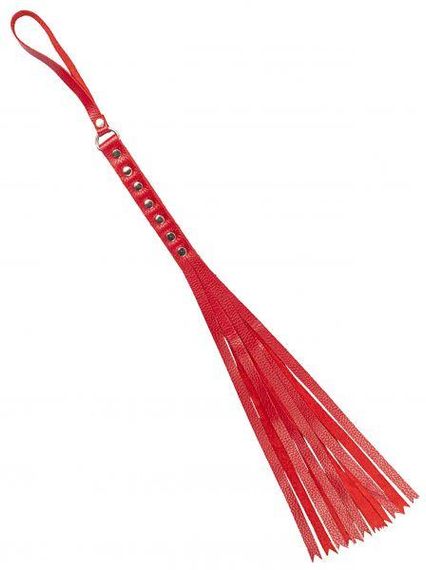 Флогер S&M Fancy Leather Floger, Red sexstyle | Зображення 1