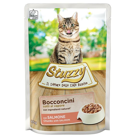 Корм Stuzzy Cat Salmon вологий з лососем для котів 85 гр