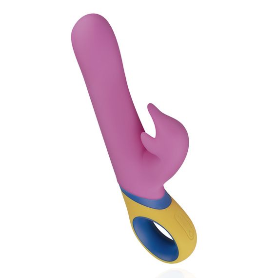 Вібратор-кролик з ротацією PMV20 Copy - Dolphin Vibrator | Зображення 5