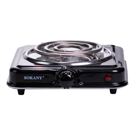 Настольная электрическая плита на одну конфорку 1000 Вт SOKANY SK-5111 | Зображення 1