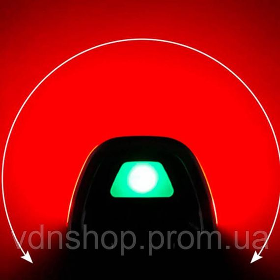 Мигалка велосипедная, Передний противоударный фонарь на велосипед, Задний стоп велосипед GB-67 | Зображення 4