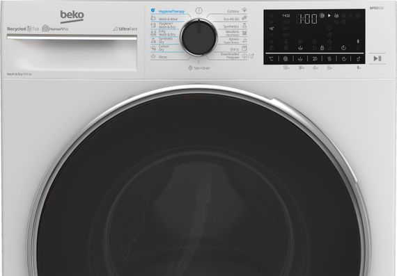 Прально-сушильна машина Beko фронтальна B5DFT59447W | Зображення 3