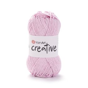 Пряжа YarnArt CREATIVE Креатив № 229 рожевий бавовна, нитки для в'язання