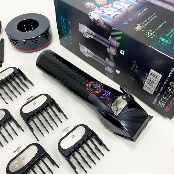 Універсальні машинки для стрижки волосся VGR, Водонепроникний тример для стрижки, Тример бездротовий RW-68 | Зображення 7