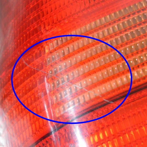 Ліхтар задній лівий Volkswagen Lupo 1998-2005 Фара стоп задня ліва Фольксваген Лупо 6X0945111Q | Зображення 1