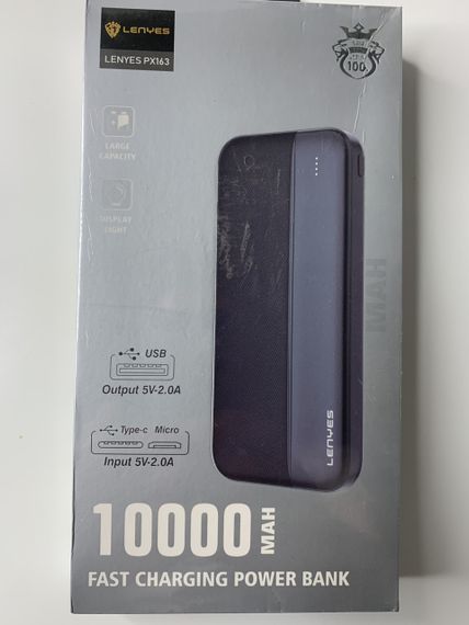 Повербанк LENYES PX263 10000 mAh power bank