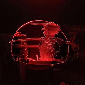 Акриловий світильник-нічник Муген і Дзин червоний tty-n002104