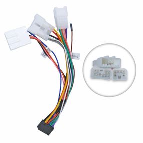 Перехідник живлення серії QIV з адаптером CAN-BUS для Toyota QBR-W TY-0401 (дрот)