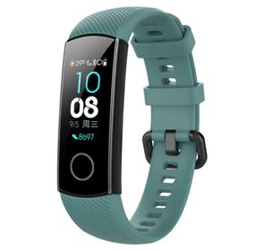 Силиконовый ремешок Primo для фитнес-браслета Huawei Honor Band 4 / 5 - Dirty Blue