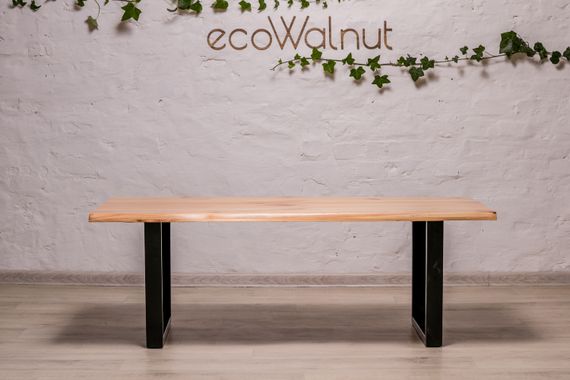 Кофейный стол для посиделок EcoWalnut с живыми краями M (сосна) | Зображення 1