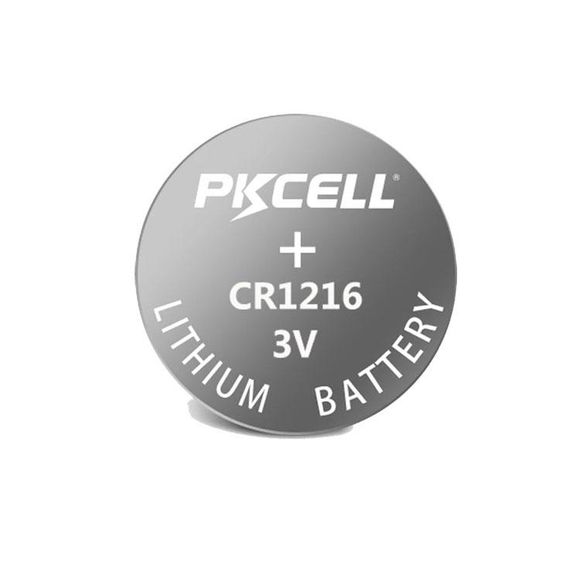 Батарейка літієва PKCELL CR1216, 5 шт у блістері (упак.100 штук) ціна за блист. Q30 | Зображення 1
