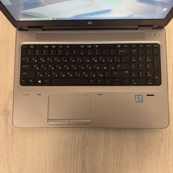 Ноутбук Б-класс HP ProBook 650 G2 / 15.6" (1920x1080) TN / Intel Core i7-6600U (2 (4) ядра по 2.6 - 3.4 GHz) / 8 GB DDR4 / 128 GB SSD / Intel HD Graphics 520 / WebCam б/у | Зображення 2