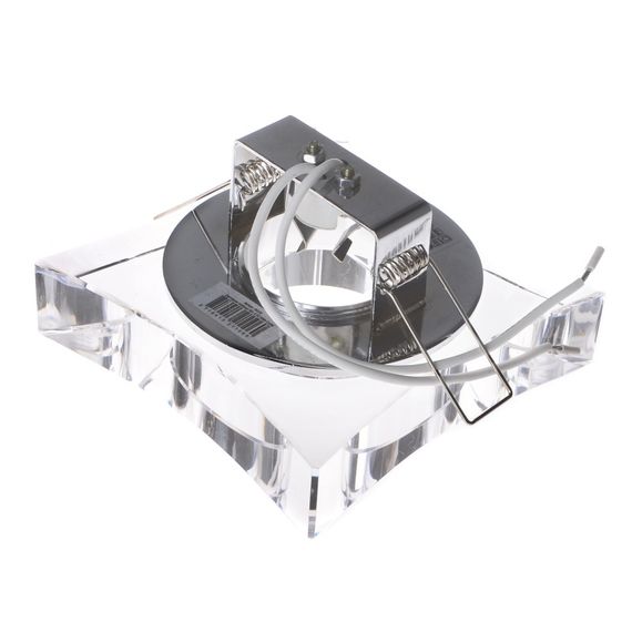 Светильник точечный декоративный HDL-G152 White Crystal MR16 | Зображення 1