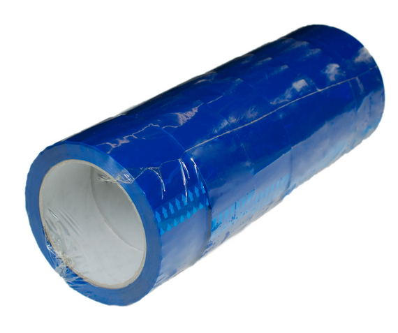 Скотч пакувальний 45мкм 45мм*100м синього кольору | Зображення 2