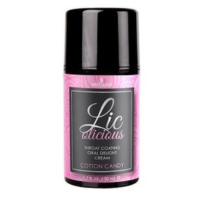 Гель для глибокого мінету Sensuva Lic-o-licious, Цукрова вата
