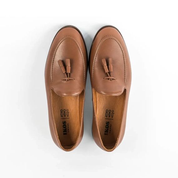 Коричневі лофери Ікос 45 розмір. Взуття, яке дарує стиль! | Зображення 4