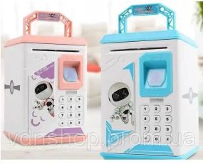 Електронна Скарбничка сейф з відбитком пальця та кодовим замком «BODYGUARD» + купюроприймач