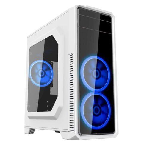 Ігровий ПК Ice G561 White Tower / AMD Ryzen 5 8400F (6 (12) ядер по 4,2 - 4,7 ГГц) / 16 ГБ DDR5 / 480 ГБ SSD / nVidia GeForce RTX 5060, 8 ГБ GDDR7, 128-біт | Зображення 1