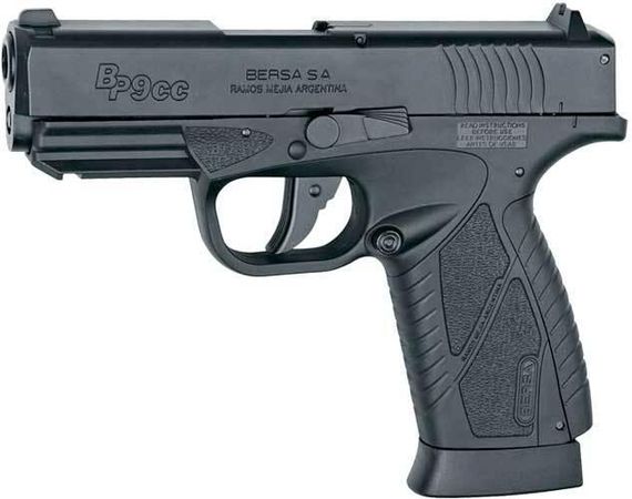 Пневматический пистолет ASG Bersa BP9CC BB кал. 4.5 мм Пневматика Пистолет пневматический | Зображення 1