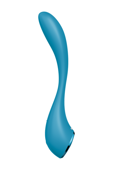Мультивібратор SATISFYER G-Spot Flex 5+ керування телефоном, блакитний Sex Aura | Зображення 3