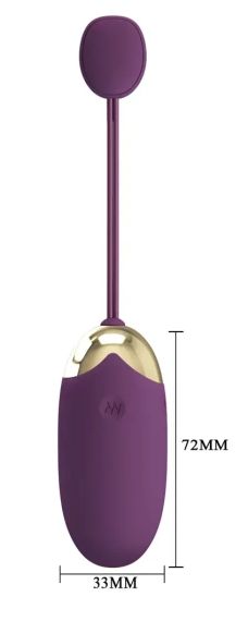 Виброяйцо серии Pretty Love ABNER 12 APP, BI-014362HP-1 sexstyle | Зображення 4