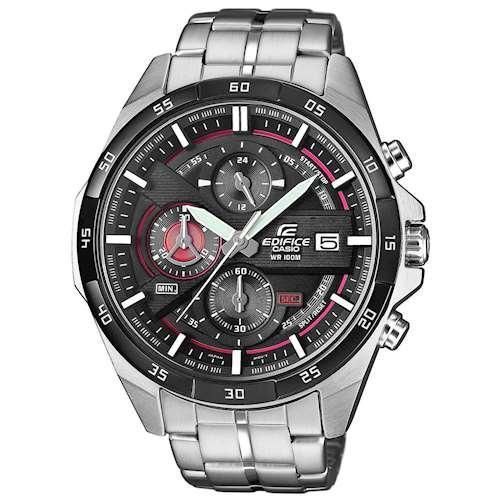 Годинники чоловічі водонепроникні кварцові оригінальних японськи Casio Edifice EFR-556DB-1AVUEF (модуль 5451)