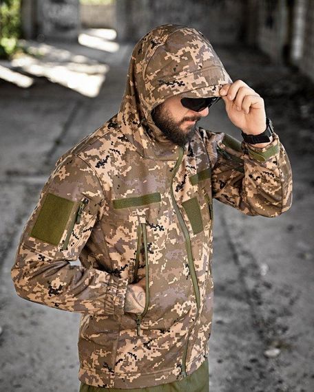 Весняна тактична куртка masad піксель | Зображення 2