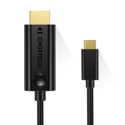 Кабель мультимедійний USB-C to HDMI 3.0m 4K 30Hz Choetech (XCH-0030BK) (XCH-0030BK) | Зображення 1