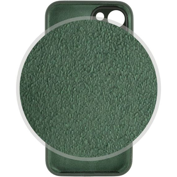Чохол Silicone Case Full Camera Protective (AA) для Apple iPhone 14 Plus (6.7") Зелений / Cyprus Green | Зображення 2