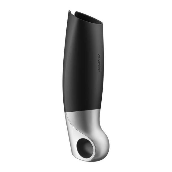 Чоловічий мастурбатор Satisfyer Power Masturbator – вібрація, текстурований канал, водозахист, USB-зарядка | Зображення 4