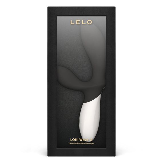 Масажер простати LELO Loki Wave 2 Black, 2 мотори, манливий рух + вібрація Sex Aura | Зображення 3