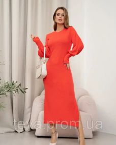 Плаття для жінок колір кораловий розмір S FI_009362
