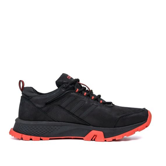 Шкіряні кросівки Adidas Terrex чорні | Зображення 1