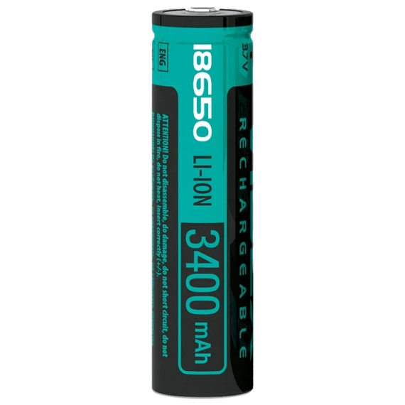 Videx Li-Ion 18650-P 3400mAh Аккумулятор - Батарейки