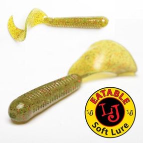 Твистер LJ Лаки Джон Chunk Tail - Съедобный силикон Lucky John Лаки Джон - Лаки Джон