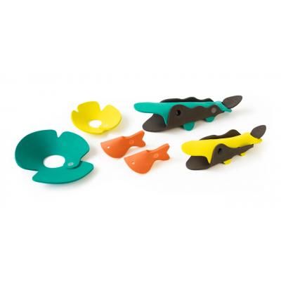 Игрушка для ванной QUUT 3D Крокодилы (171102) | Зображення 1