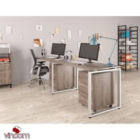 Cтол двойной Loft design Q-135-2 Q-135-2 Дуб