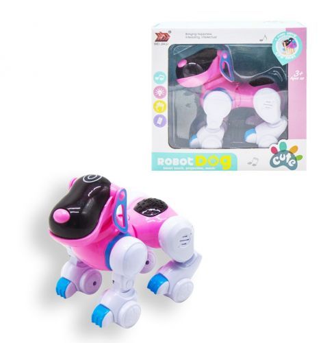 Уцінка. Інтерактивна іграшка "Собачка", рожевий - не працює