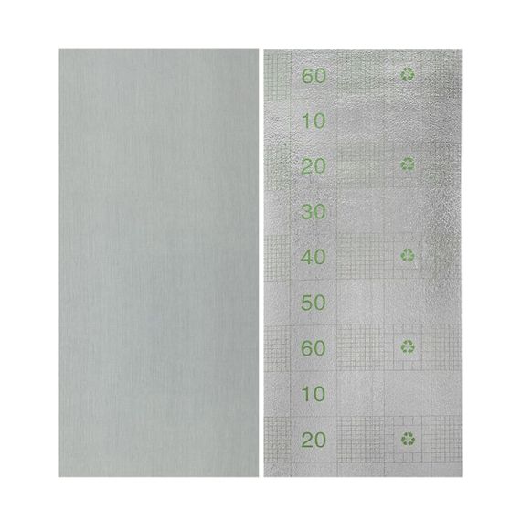 Самоклеюча вініловая плитка в рулоні 600х3000х2мм Світло-сіре полотно Мат SW-00002033 | Зображення 3