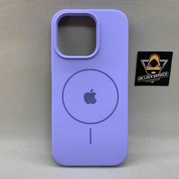 Чохол Iphone 16 Pro MagSafe SoftTouch м'який Протиударний Бузковий