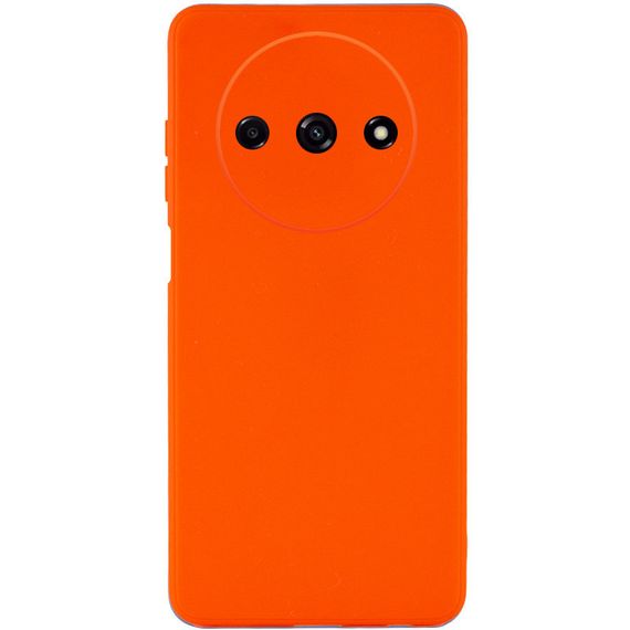 Силіконовий чохол Candy Full Camera для Xiaomi Redmi A3 Помаранчевий / Orange