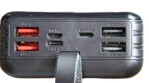 Повербанк Sunix PB-05 защищенный корпус 50000 mah черный (PB-05_1715) | Зображення 2