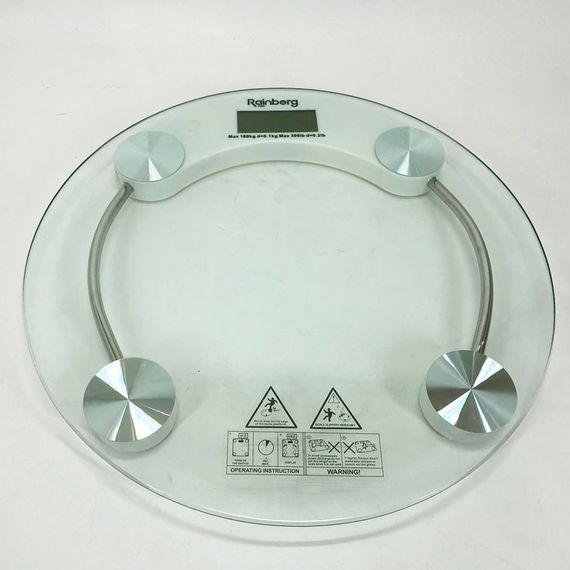 Весы для взвешивания людей Rainberg RB-2003A / Весы электронные напольные / Бытовые OP-301 напольные весы | Зображення 6