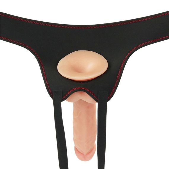 Жіночий страпон з вібрацією Easy Strapon Set 7.5'' Sex Aura | Зображення 6