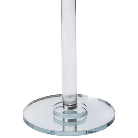 Тортівниця скляна на високій ніжці 30×50 см кругла підставка для торта, капкейків HP-4-87S | Зображення 2