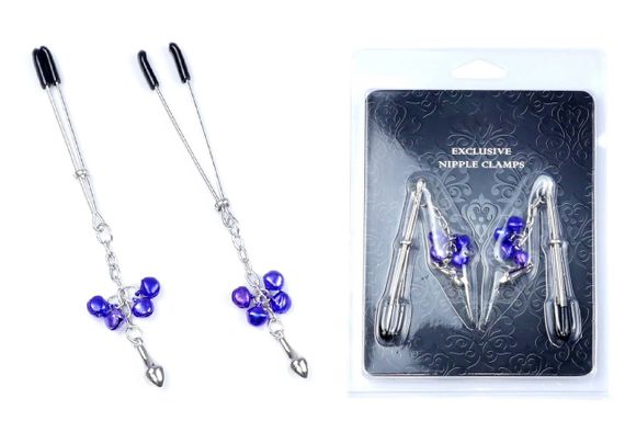Затискачі для сосків Fetish Boss Series - №6 Exclusive Nipple Clamps, BS6100014 sexstyle